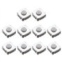 VGOL 10pcs Boutons de Porte-clés à Distance Remplacement Compatible avec Renault Clio Kangoo Megane Modus Twingo Traffic Master