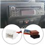 VGOL Kit de Câblage Stéréo ISO pour Autoradio Compatible avec Renault Kangoo 2012-2021 Et Compatible avec Mercedes Citan 2012-20