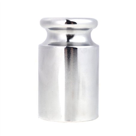 Poids 1000g Chrome Calibrage Gramme Poids d'échelle pour Bascule de balance numérique Blanc argenté