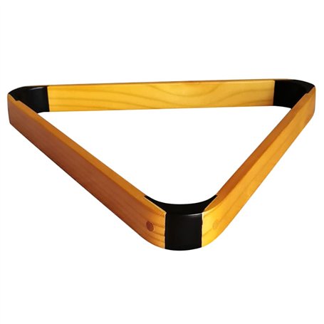 PRATYAHARA Support de Boules de Billard en Bois Support Triangulaire Solide Supports de Boules de Billard Triple Angle Supports