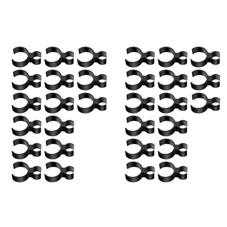 Giyofom 30 PièCes SéRies Bouteille de Champagne Paillettes Support Unique Clips de SéCurité Pinces à Bouteille pour Bougie FêTes