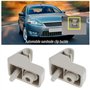 eMagTech Lot de 2 Clips de Fixation pour Pare-Soleil de Voiture compatibles avec Ka Remplace 1570627 - Beige