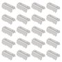 eMagTech 100pcs Colliers de Serrage Ouverts pour Courroie Distribution Imprimante 3D Compatible avec GT2 Le Clip de Courroie Ouv