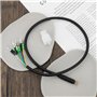 eMagTech 1 câble de moteur mâle à 9 broches pour vélo électrique, 55 cm, 12–72 V, pour moteur de moyeu à engrenage sans balais,