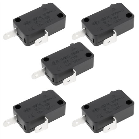 eMagTech 5x Micro-interrupteurs de Remplacement HK-14 16(5) A 250VAC pour Applications Multiples