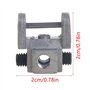 Gokoti Lot de 2 supports de lames de scie à chantourner - Kit de conversion - Adaptateur sans broche en métal - Supports de lame