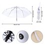 Giilayky Parapluie Transparent Parapluie Automatique a Pluie pour des Femmes et des Parapluie Automatique de Pluie Parapluie Tra