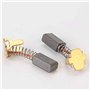NISHZHU 1 Paire de Balais de Charbon 999054 Remplacer pour Dv14Dsl Dv14Dl Ds18Dsl Ds18Dsal Ds18Dmr Ds18Dl Ds14Dsl Ds14Dsal Ds14D