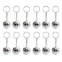 Qaautor 60 Pièces Mini Boule Disco Porte-Clés Années 70 Disco Favors Boule à Facettes Porte-Clés Ensemble de Porte-Clés pour Déc