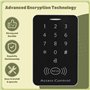 Dytabepl 125 KHz RFID Clavier de Contrôle d'accès, RFID Autonome de Lecteur de Cartes de contrôle d'accès + 10 Porte-Clés pour M