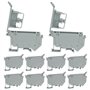 Dsdhuf UK5- UK5RD Sans LED Rail DIN Fusible Bornier Déconnexion Bornier Vis Clip (Paquet de 10 Pièces
