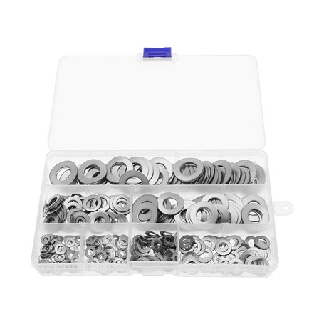 ECSiNG Lot de 350 rondelles élastiques ondulées en acier inoxydable 304 pour fixations domestiques