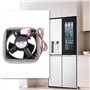 ECSiNG 1pc Ventilateur de Moteur d'évaporateur Réfrigérateur Compatible avec Samsung DA81-06013A DA31-00287A AP5914786 PS9603956