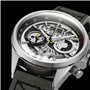 AVI-8 Hommes Analogique chronographe Montre avec Bracelet en Cuir AV-4065-01