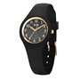 ICE-WATCH Ice Glitter Montre Femme Analogique Quartz avec Bracelet Silicone IC015347
