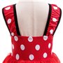 Lito Angels Deguisement Robe Minnie Mouse pour Bebe Filles avec Bandeau Taille 12-18 mois, Rouge