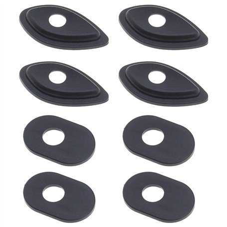 eMagTech Lot de 8 adaptateurs de clignotants avant et arrière pour moto compatibles avec Honda MSX125 MSX125SF CBR600RR CBR900RR