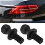 ECSiNG Lot de 4 vis de fixation à tête sphérique pour feu arrière - Vis filetées en plastique - Pièce de rechange 6V0945246 - Co