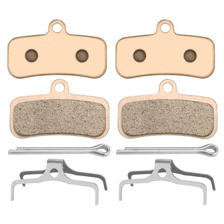 LT Easiyl 2 Paires Plaquettes de Frein Frittées pour Vélo Plaquettes de Frein à Disque Compatible avec Shimano Saint BR-M810 M82
