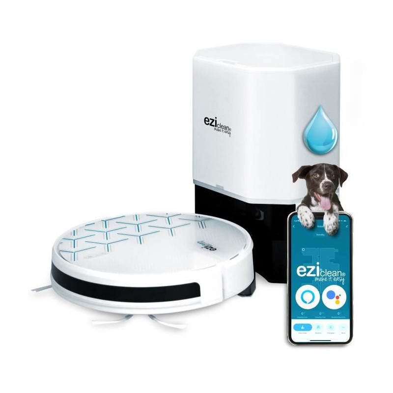 Image secondaire de Robot Aspirateur et Serpillière EZIclean Aqua Xpert animal S450 300 ml
