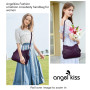 Angel Kiss Purses and Handbags Top-Handle Hobo Bags for Femmes Roomy Sacs à bandoulière en cuir lavés Sac à main pour filles