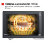 Toshiba MW3-AC26PFI(MG) Four à Micro-ondes 26L Air chaud combiné, 6-en-1 900W avec Cuiseur Vapeur en Gris Morandi, 6 Programmes