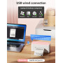 Phomemo 241BT Imprimante Thermique Etiquette, Imprimante Etiquette Autocollante 4X6, Connectivité Bluetooth et USB, Compatible a