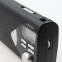 MOOOV 477205 Radio Portable à Pile FM/AM, Tuner Affichage Digital, Poste avec Poignée de Transport Rabattable, Facile d'Utilisat