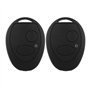 SG Store 2pcs Coque de Clé à Distance de Voiture Compatible avec Discovery 2 TD5 Remplacement 2 Boutons Télécommande Clé Fob Boî