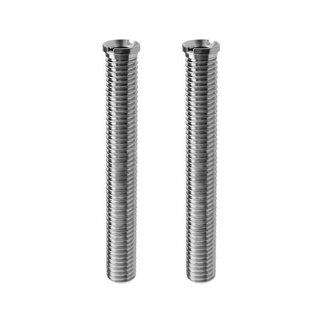 SG Store 2pcs Vis de Panier d'évier de Cuisine 90mm Lavabo Étendu Boulon Vis M12 Vrépine Bouchon Vis Vier Fixation Accessoires p