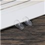 SG Store Lot de 10 paires de plaquettes de nez ovales en silicone - 7 x 14 mm - Compatible avec lunettes de soleil Tom Ford à vi