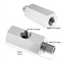 SG Store Adaptateur de capteur de pression d'huile M10 x 1 mm mâle x 1/8" NPT pour mesurer la pression d'huile