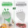 KitchenBoss Rouleau Sous Vide Alimentaire:5 Rouleaux Sac Sous Vide Alimentaire, 28x3/20x1/15x1/300 cm, Film Sous Vide Alimentair