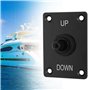 Briny River 1 Ensemble 12 V 5 A 3 Broches Commande Trim Bateau Interrupteur à Bascule Marin Interrupteur Haut Bas Panneau Comman