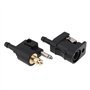 Briny River Raccord Rapide de Conduite de Carburant Mâle Femelle Cannelé 1/4 Po 6 Mm Compatible avec Yamaha Moteurs Hors-Bord