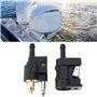 Briny River Raccord Rapide de Conduite de Carburant Mâle Femelle Cannelé 1/4 Po 6 Mm Compatible avec Yamaha Moteurs Hors-Bord
