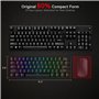 Redragon K530 Draconic 60% Clavier mécanique sans Fil RVB Compact, 61 Touches TKL conçu 5.0 Bluetooth Gaming Keyboard (Noir-Inte