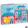 Puzzle Apli 48 x 32 cm Sapeur-pompier 24 Pièces (8 Unités)