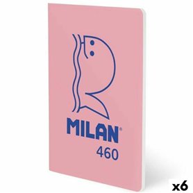 Carnet Milan Rose A5 24 Volets (6 Unités) Carnet Milan Rose A5 24 Volets (6 Unités)