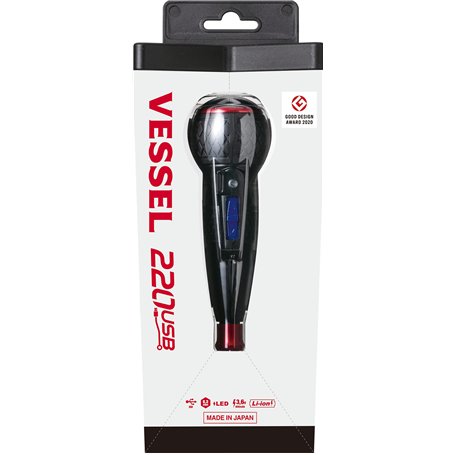 VESSEL Tournevis à assistance électrique 220USB-1F