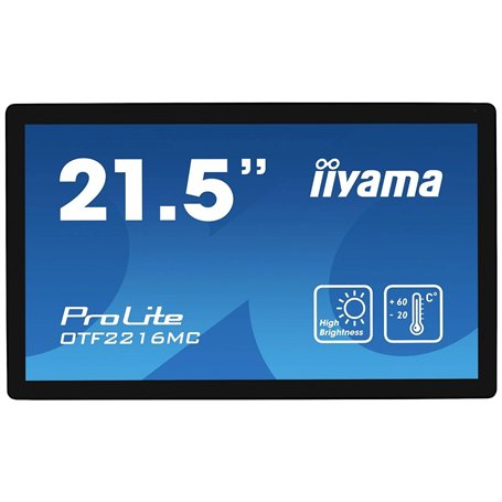 IIYAMA TFT OTF2216MC 54.6 TOUCH 21.5/1920x1080/DP/HDMI/VGA/Outdoor