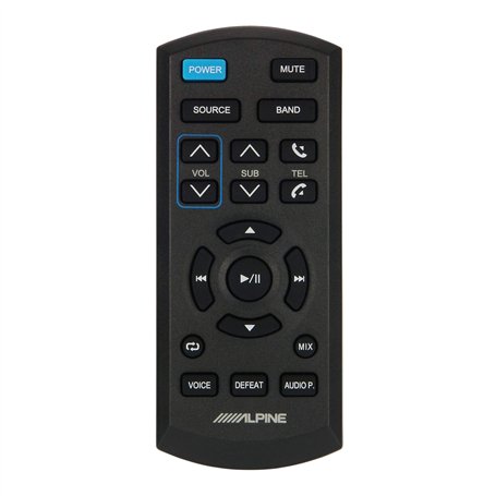 Alpine Electronics Télécommande Noir