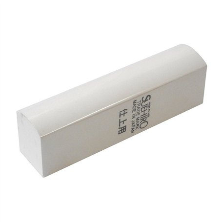 Pierre à Aiguiser Arrondie Multifonctions Suehiro WK-80 Grain #500 Blanc Pierre à Eau à Tremper Outils Jardin Ciseaux et Couteau