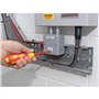 Draper XP1000 05721 Lot de 10 tournevis de précision | Lame interchangeable à double isolation VDE | Ensemble de tournevis pour
