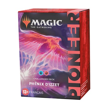Magic: The Gathering Challenger Deck Pioneer édition 2022 Izzet Phénix (Bleu-Rouge - Version Française) D2211101 Multicolore