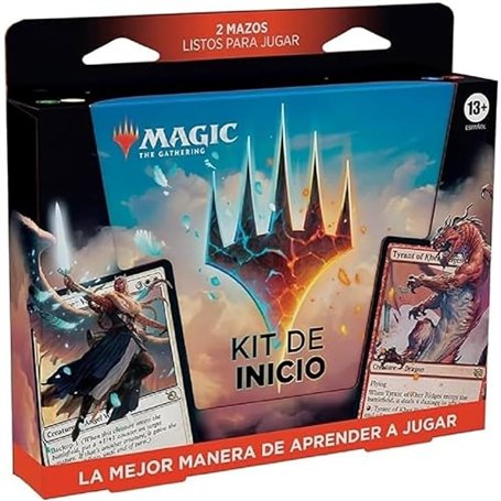 Magic: The Gathering Kit de démarrage 2023 Apprenez à Jouer avec 2 Decks prêts à l'emploi + 2 Codes à Jouer en Ligne (Jeu de Car