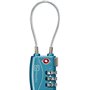 Go Travel Combi 360 Lot de 2 câbles à combinaison TSA Lock 375-0000360 Taille Unique Métal