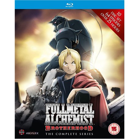 Fullmetal Alchemist Brotherhood-Complete Series [Blu-Ray]