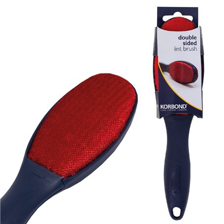 Korbond Brosse à vêtements Double Face Bleu