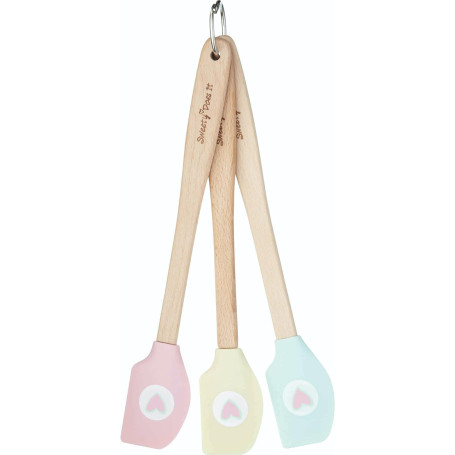 SWEETLY DOES IT KitchenCraft Mini-Spatules de Pâtisserie en Silicone